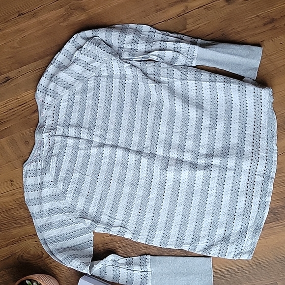 Calvin Klein Womens Performance Striped Top - Picture 8 of 8